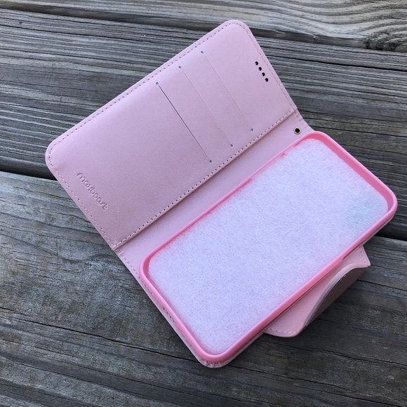 Maxboost iPhone X Wallet Case Cover Pocket Magneti - Picture 6 of 8